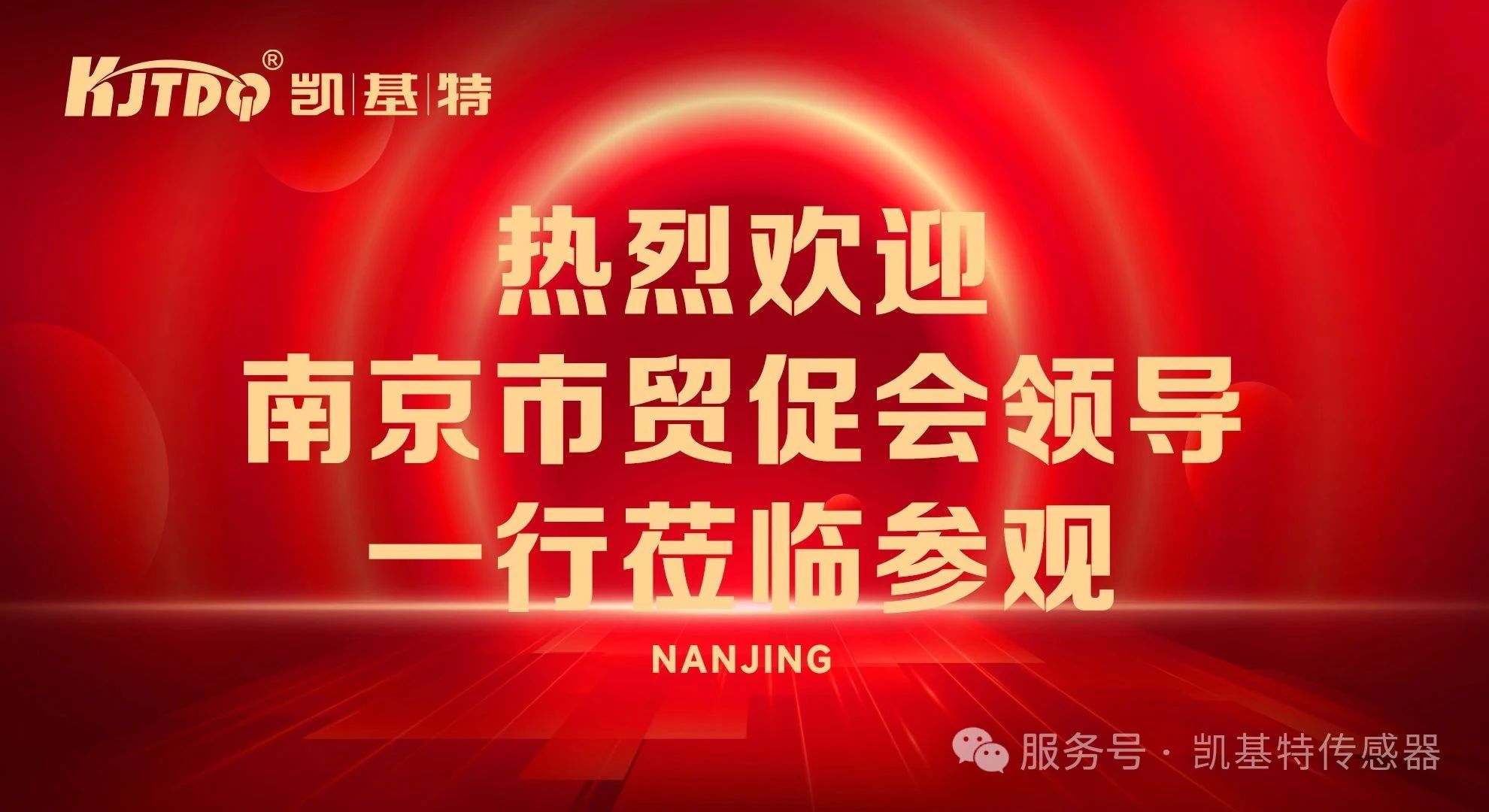 企业动态 | 南京市贸促会领导莅临凯基特参观指导